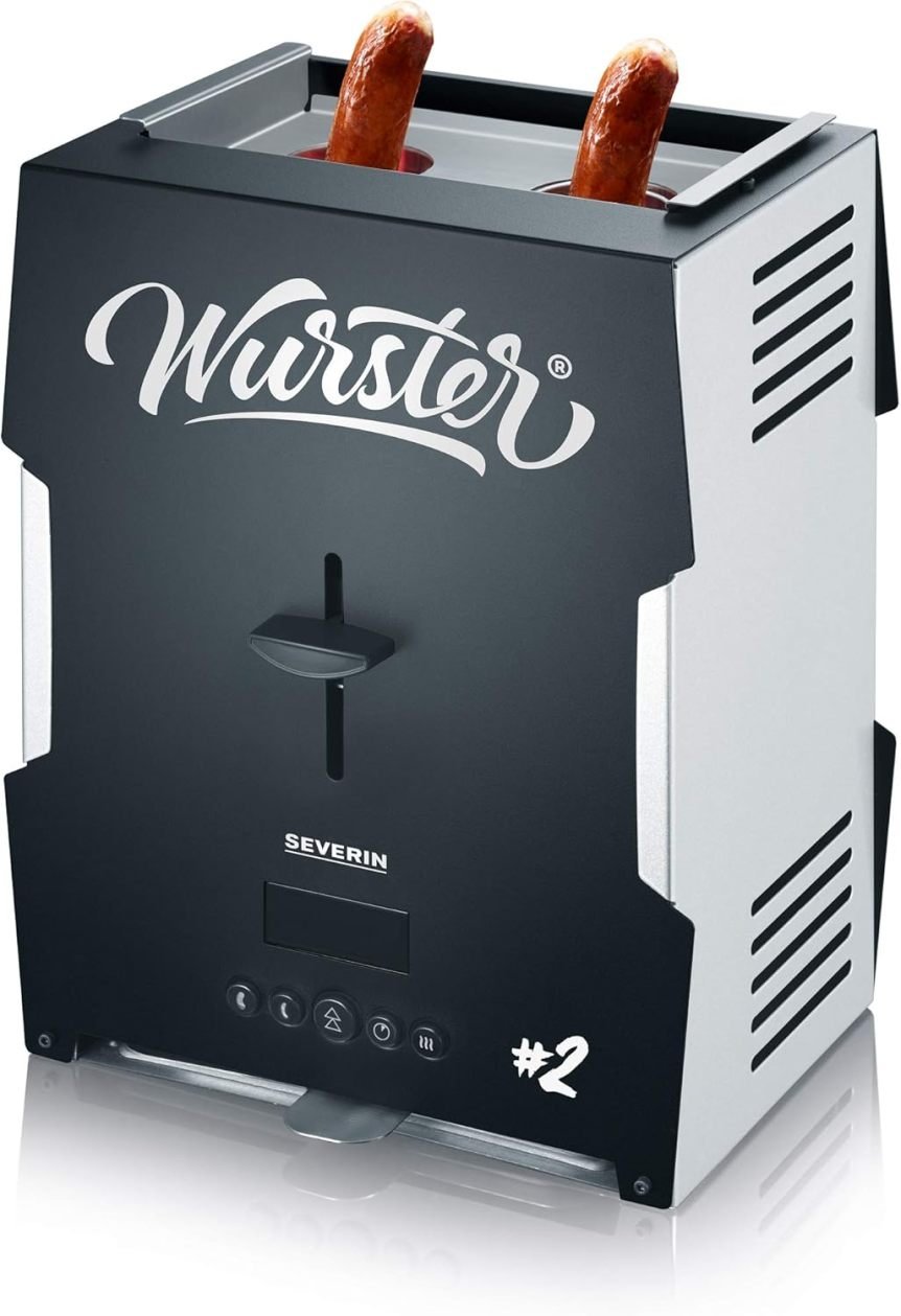 SEVERIN WURSTER WT 5005 Grill para salchichas – Para salchichas perfectamente doradas