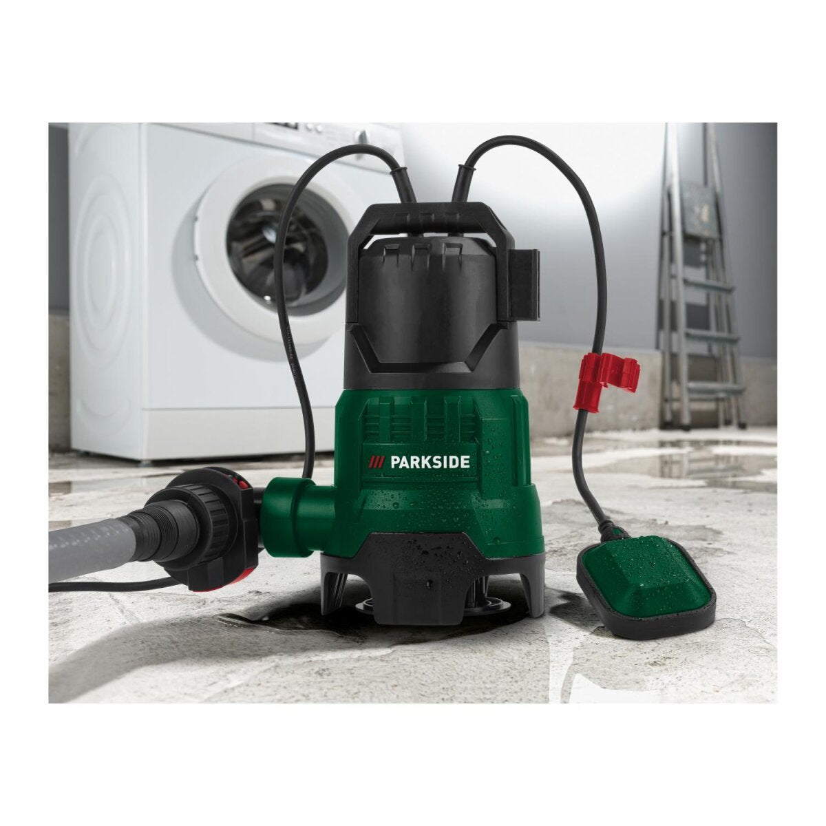 PARKSIDE Bomba sumergible para aguas sucias « PETPS 400 A1 » con protección térmica – Artículo de segunda selección, como nueva