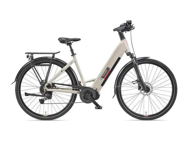Bicicleta eléctrica urbana Multitalent RC680 28″ – Blanco
