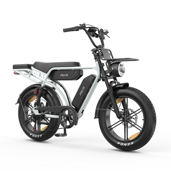 PIXAR M9 Retro Bicicleta eléctrica 25 km/h – Bicicleta vintage de diseño clásico, cómoda y adecuada para el día a día