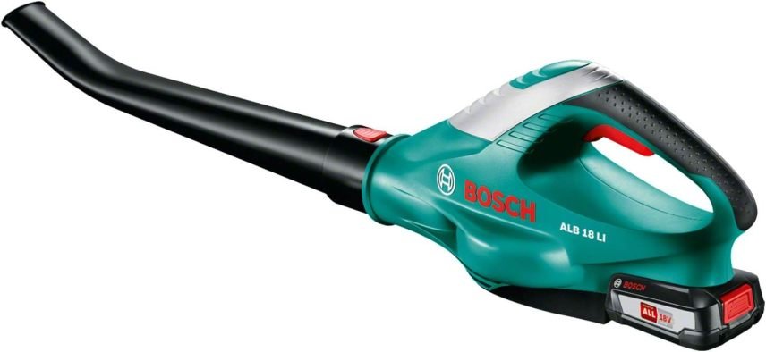 Bosch Home and Garden ALB 18 LI Soplador de hojas inalámbrico – 1 batería, velocidad máx. 210 km/h, verde/negro