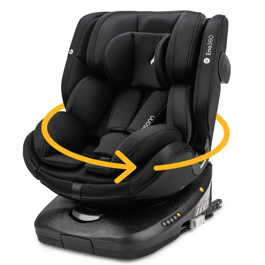Osann Eno360 i-Size Silla de coche giratoria 40-150 cm, a contramarcha, ISOFIX, silla para bebé
