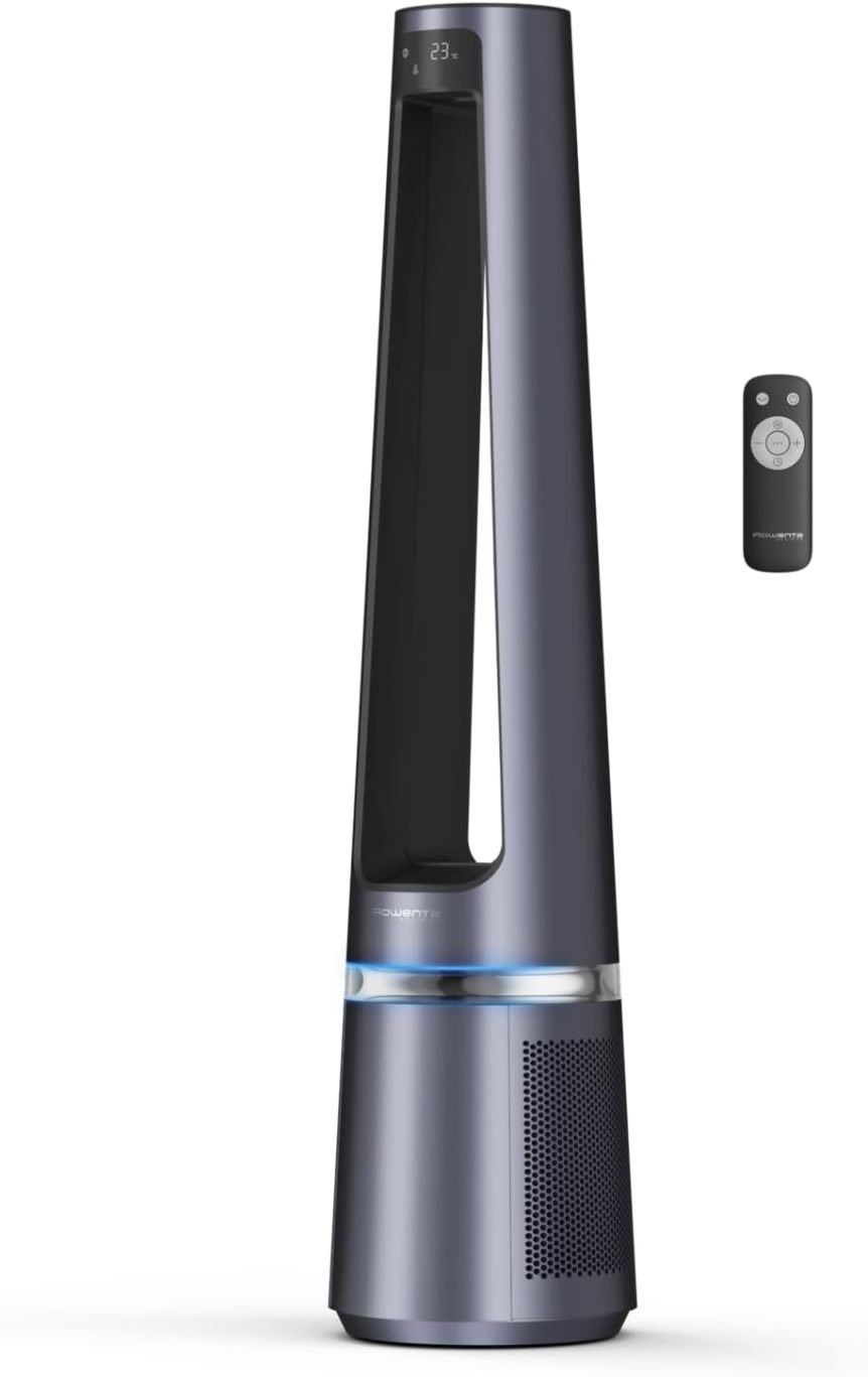 Rowenta QU5062 Eclipse 3 en 1 – Purificador de aire, calefactor y ventilador para un ambiente interior agradable