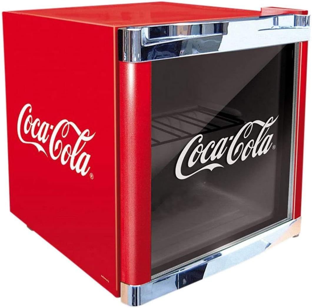 °CUBES Frigorífico para botellas Coca-Cola Classic – Altura 51 cm, 98 kWh/año, volumen 48 L