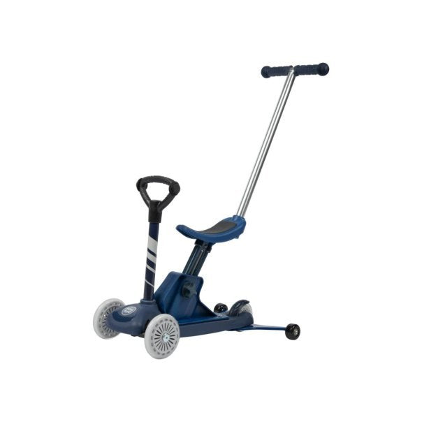 Playtive Patinete Tri-Scooter 4 en 1 con ruedas, azul – Artículo de segunda selección, como nuevo