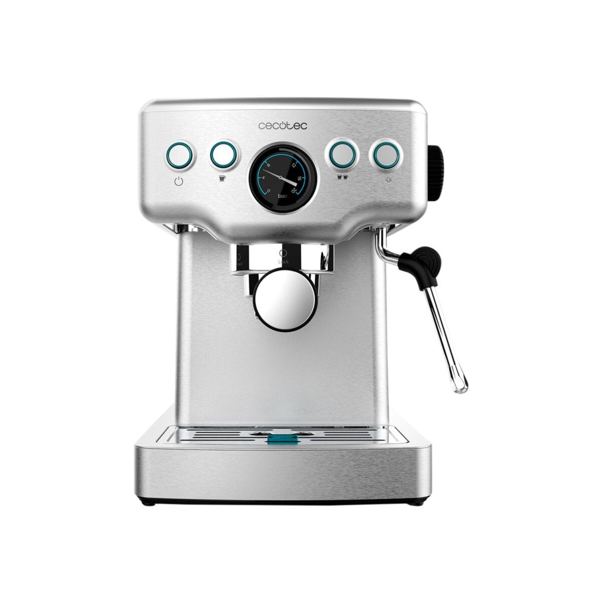 Cecotec Cafetera Barista 20 bar con manómetro y Thermoblock – Artículo de segunda selección, buen estado