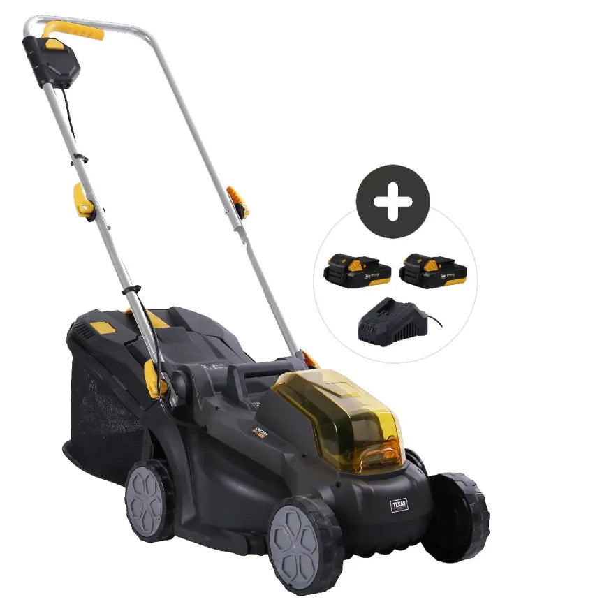 Texas Cortacésped a batería LMX2033 con 2 baterías de 2,0 Ah y cargador