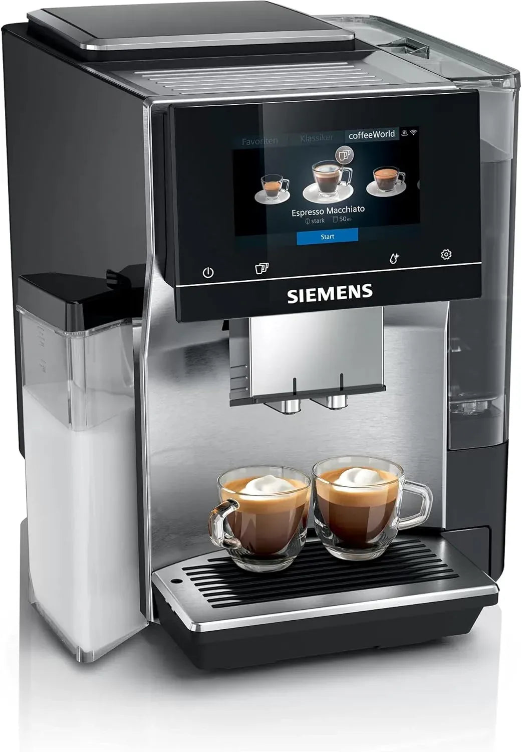 Siemens EQ900 TQ903D03 Cafetera automática – Control por app, pantalla táctil, modo Barista, AromaBoost, reducción de ruido, molinillo premium,…