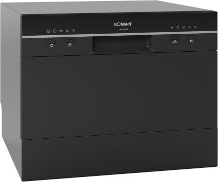 Bomann TSG 7405 Mini lavavajillas con conexión de agua – Manguera incluida, silencioso, protección antidesbordamiento, ideal para cocina…