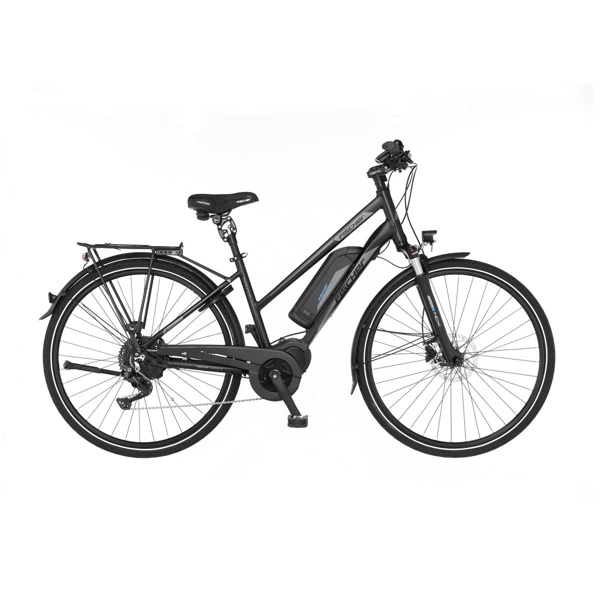 FISCHER VIATOR ET 1861 Bicicleta eléctrica trekking – Potente, con asistencia al pedaleo cómoda para el día a día y largos paseos