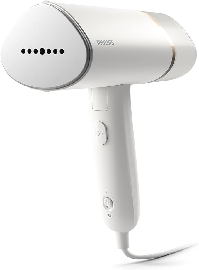 Philips STH3020/10 Vaporizador de ropa de mano Serie 3000 – 1000 W, portátil, compacto y plegable para prendas