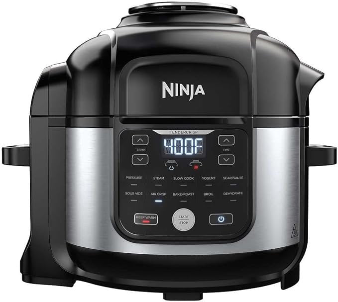 Ninja Foodi OS301/FD305CO Multicocina 10 en 1 y freidora de aire 6,5 qt, reacondicionada