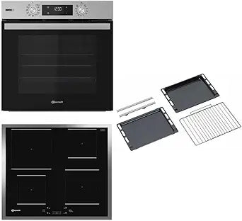 Bauknecht BAKO 566 IND Conjunto horno + placa de inducción 60 cm – Convección, Gentle Steam, Maxi Cooking, My Menu, zonas con función Booster