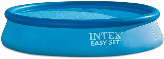 Intex Easy Set Piscina elevada redonda Ø 3,96 × 0,85 m – Autoportante para jardín