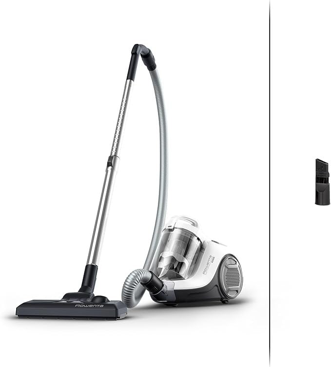Rowenta Swift Power Cyclonic Aspirador de trineo sin bolsa 900 W – Depósito 1,2 L, compacto y silencioso