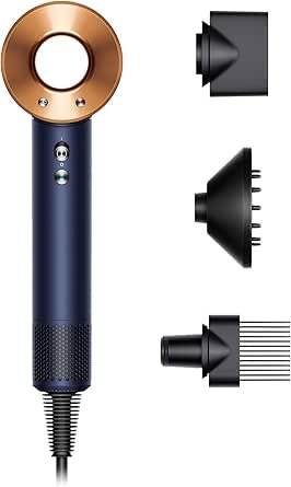 Dyson Supersonic Secador de pelo – Para cabello rizado y muy rizado, secado rápido, control preciso de temperatura, peinado profesional