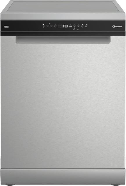 Bauknecht B7F HP43 XA Lavavajillas de libre instalación 60 cm – 15 cubiertos, PowerClean Pro, NaturalDry con apertura automática de puerta