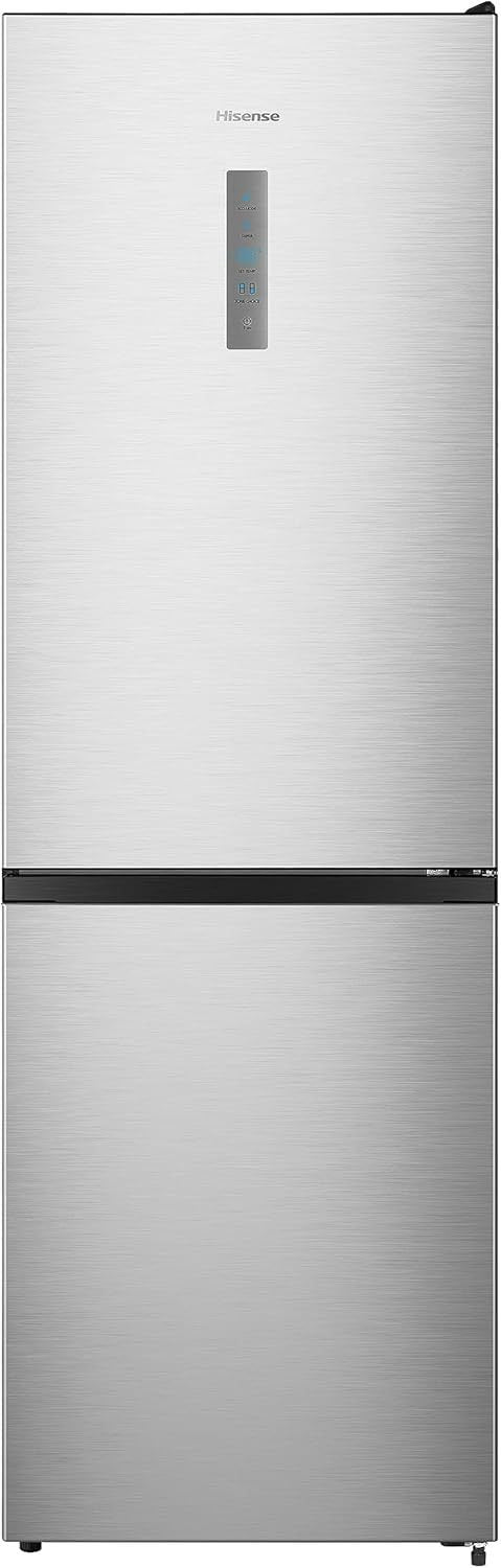 Hisense RB327N4AD2 Frigorífico-congelador – NoFrostPlus, Multiflow 360°, HolidayMode, FreshZone, 182,4 cm, 171 L + 85 L, 41 dB, acabado inox