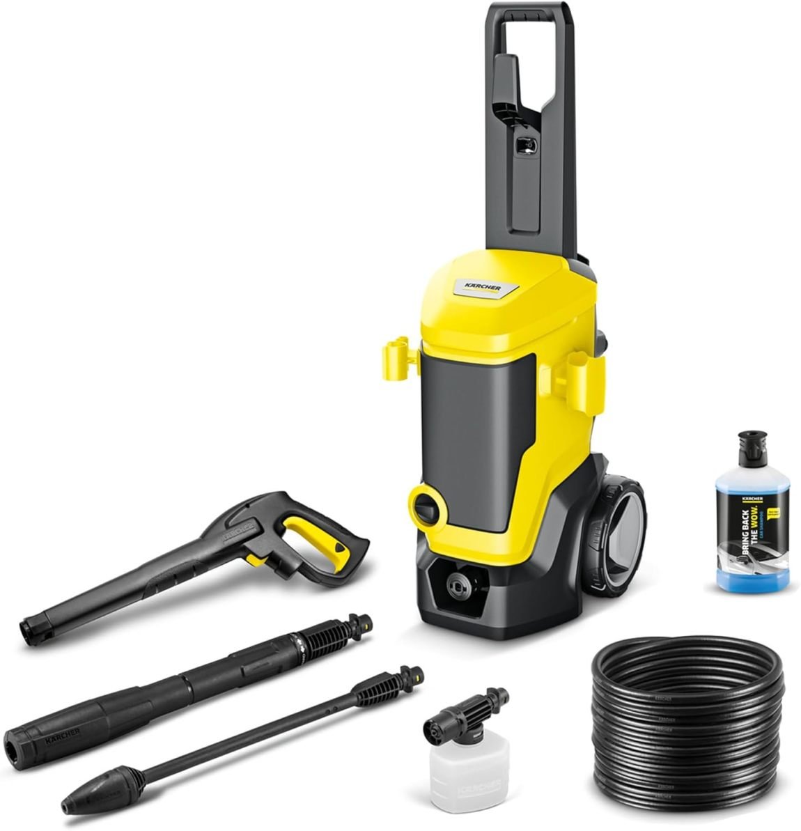 Kärcher K 7 Premium Power Flex Hidrolimpiadora – Hasta 180 bar, 600 L/h, 60 m²/h, manguera de alta presión, boquilla rotativa y lanza incluidas