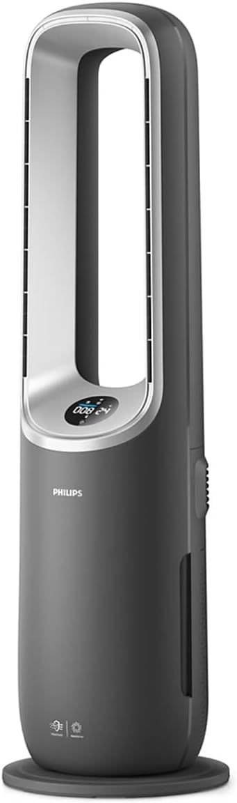 Philips Air Performer 2 en 1 – Purificador de aire y ventilador, hasta 70 m², elimina el 99,97 % de alérgenos/contaminantes, HEPA, sensores…