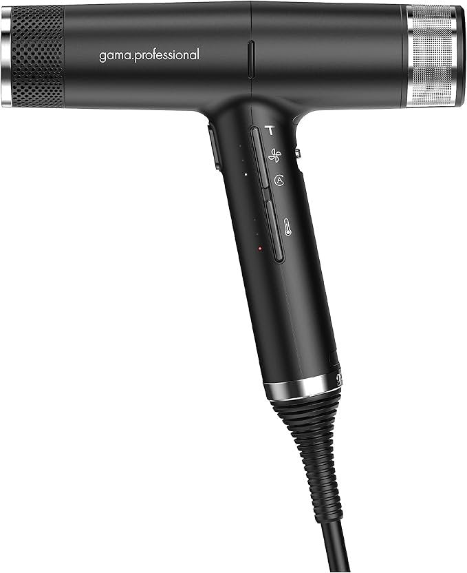 GA.MA Italy Professional iQ2 Perfect Secador de pelo – 1600 W, motor sin escobillas 110.000 rpm, tecnología Oxy-Active, función Turbo,…