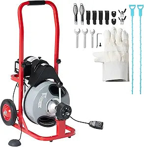 Albott Desatascador eléctrico 100 ft × 1/2″