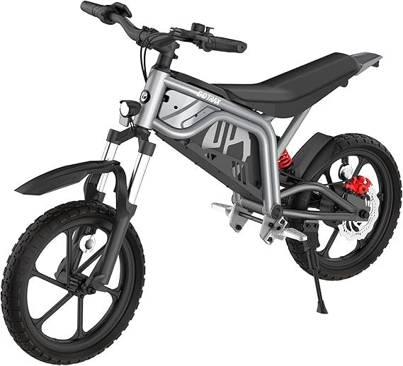 Moto eléctrica todoterreno – Neumáticos 16″, motor sin escobillas 300 W