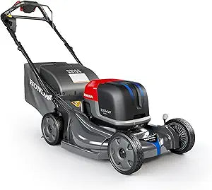 Honda HRX-BE Cortacésped inalámbrico autopropulsado 21″ – Batería 12 Ah, 2 compartimentos de batería, velocidad variable, bolsa 2,2 bushels…
