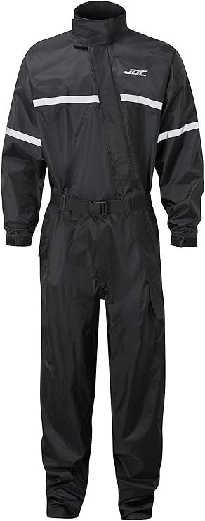 JDC Conjunto de lluvia para moto hombre – Traje impermeable y cortavientos para protección contra la intemperie