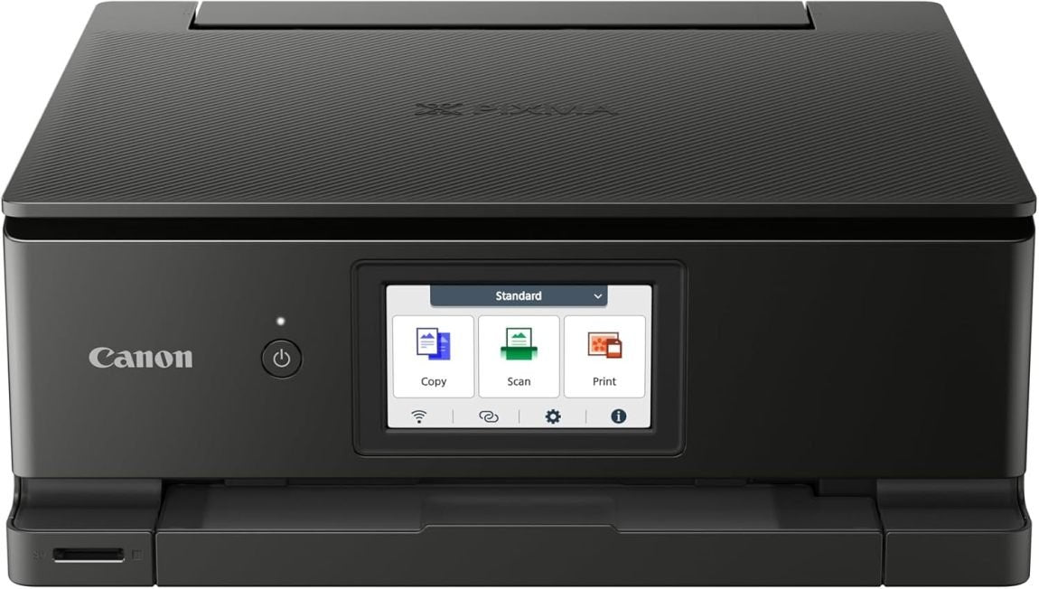 Canon PIXMA TS8750 Impresora multifunción 3 en 1 – Inyección de tinta A4, impresión/copia/escaneo, pantalla táctil 10,8 cm, Wi-Fi, doble cara, 2…