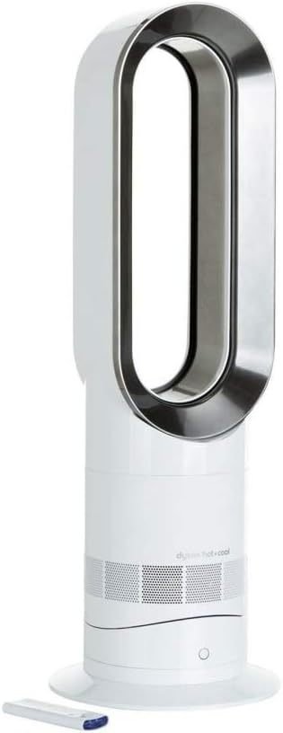 Dyson AM09 Hot + Cool Ventilador/calefactor – Blanco y plateado