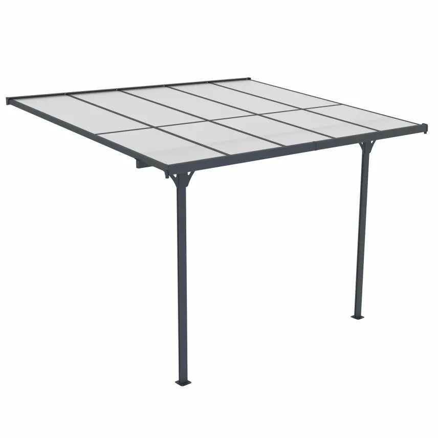 Fornorth Techo para terraza 313 × 254 × 220–260 cm