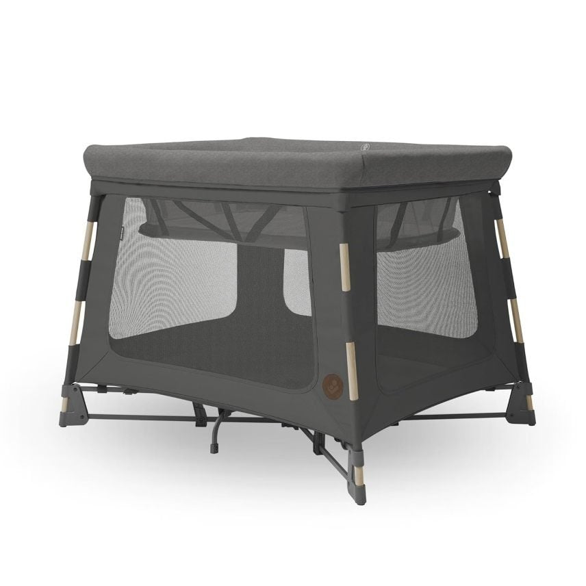 Maxi-Cosi Swift Cuna de viaje 3 en 1 – Moisés para bebé, 0–3,5 años hasta 15 kg, altura regulable, colchón 2 en 1, ultraligera, plegado en 1 segundo