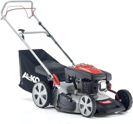 AL-KO Cortacésped de gasolina Easy 5.10 SP-S – Corte 51 cm, motor 2,3 kW, altura centralizada, chasis de acero, autopropulsado, hasta 1800 m²