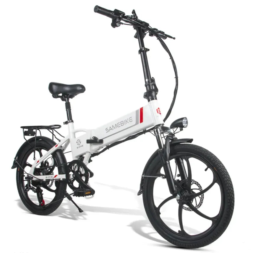 SAMEBIKE 20LVXD30 Bicicleta eléctrica plegable 350 W, ruedas 20 pulgadas, batería 48 V 10,4 Ah