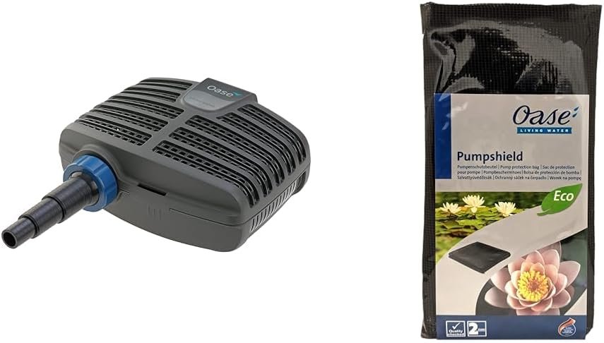 OASE 51096 AquaMax Eco Classic 5500 Bomba de filtración y arroyos – Caudal 5300 l/h, eficiente energéticamente, para estanque y filtro