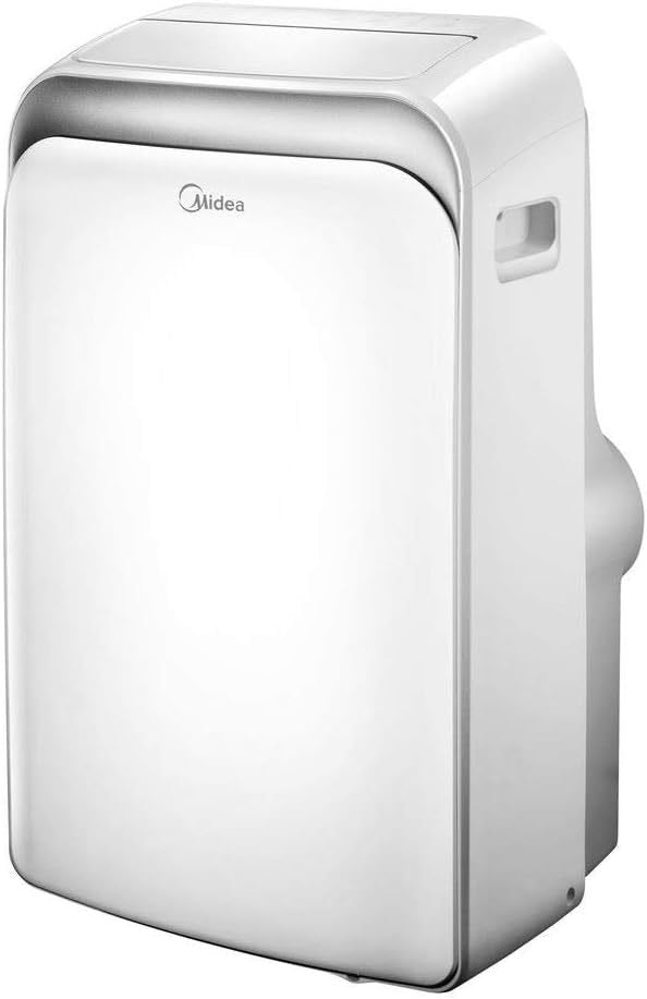 Midea Aire acondicionado portátil MPD-12CRN7, 12.000 BTU / 3,5 kW – Refrigeración, ventilación y deshumidificación, hasta 117 m³ (43 m²), tubo de…