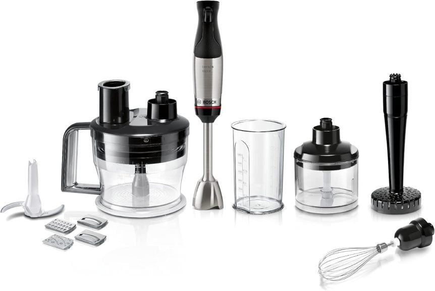 Bosch Batidora de mano ErgoMaster Serie 6 MSM6M673 – Aparato potente y versátil para la cocina