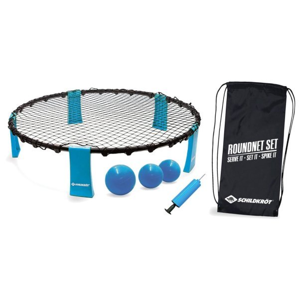 Schildkröt Round Net Set de 4 piezas con 3 pelotas – Artículo de segunda selección, muy buen estado