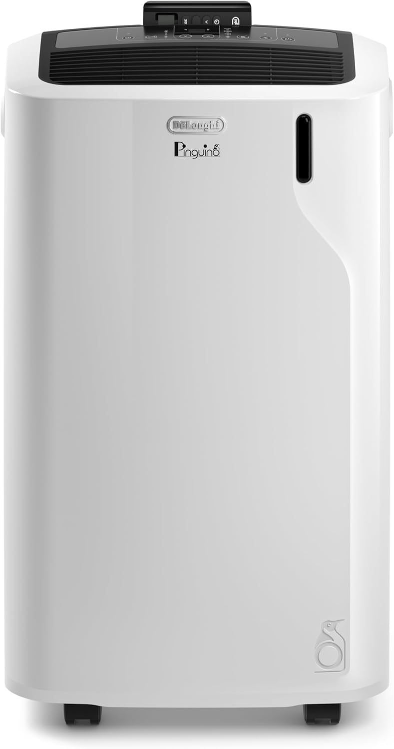 De'Longhi Pinguino PAC EL112 CST WiFi Aire acondicionado portátil – Tecnología MyEcoRealFeel, hasta 110 m³, 11.000 BTU/h, 2,9 kW, 63 dB,…