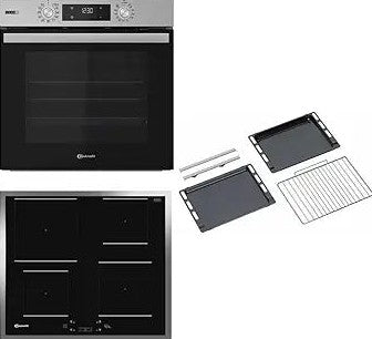 Bauknecht BAKO 566 IND Conjunto horno + placa de inducción 60 cm – Convección, Gentle Steam, Maxi Cooking, My Menu, zonas con función Booster