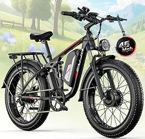 Bicicleta eléctrica para adultos con doble motor 6000 W