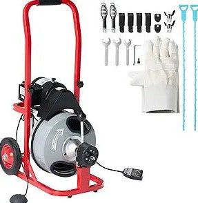 Albott Desatascador eléctrico 100 ft × 1/2″