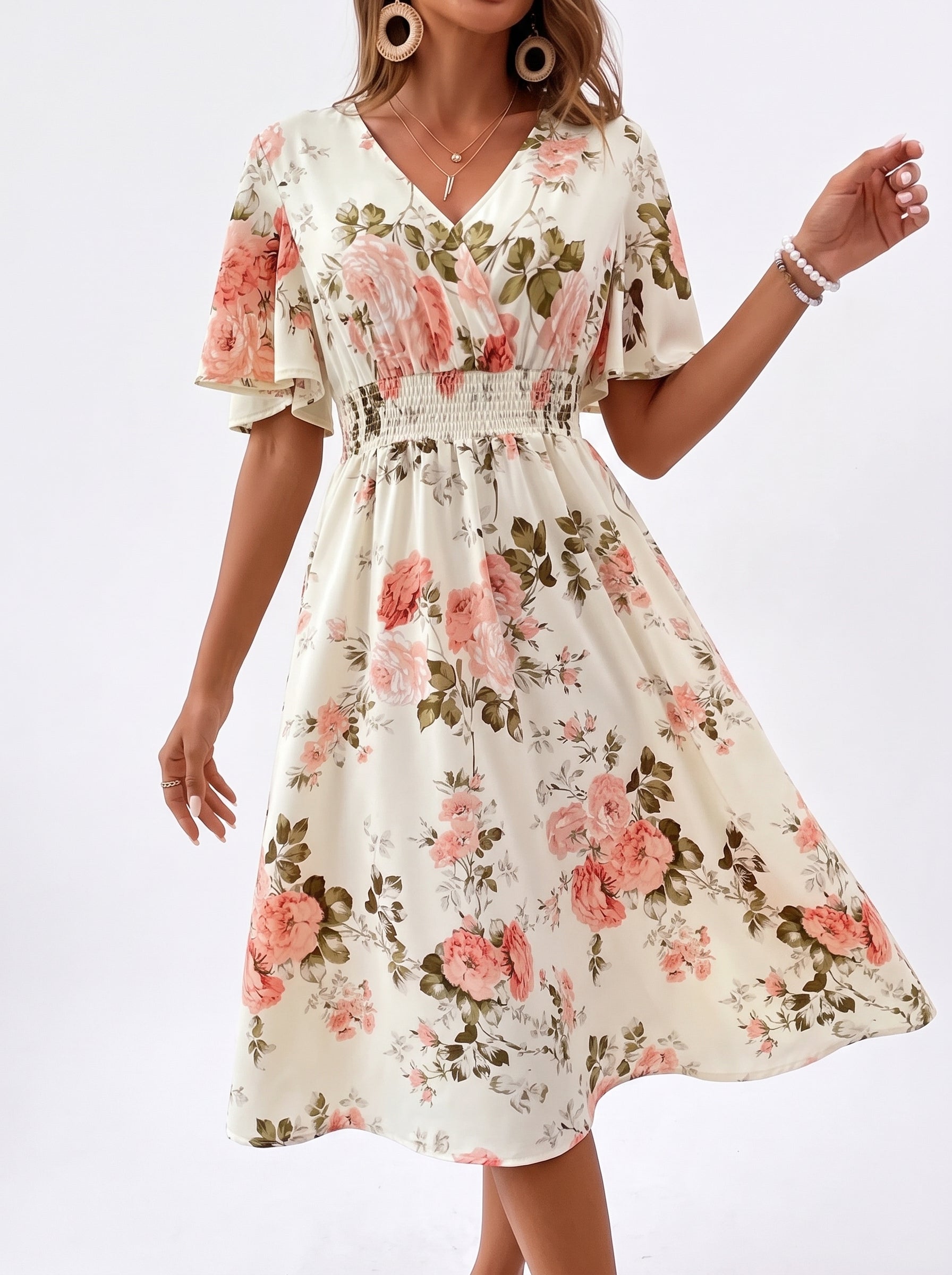 Kerensa | Vestido Midi Floral