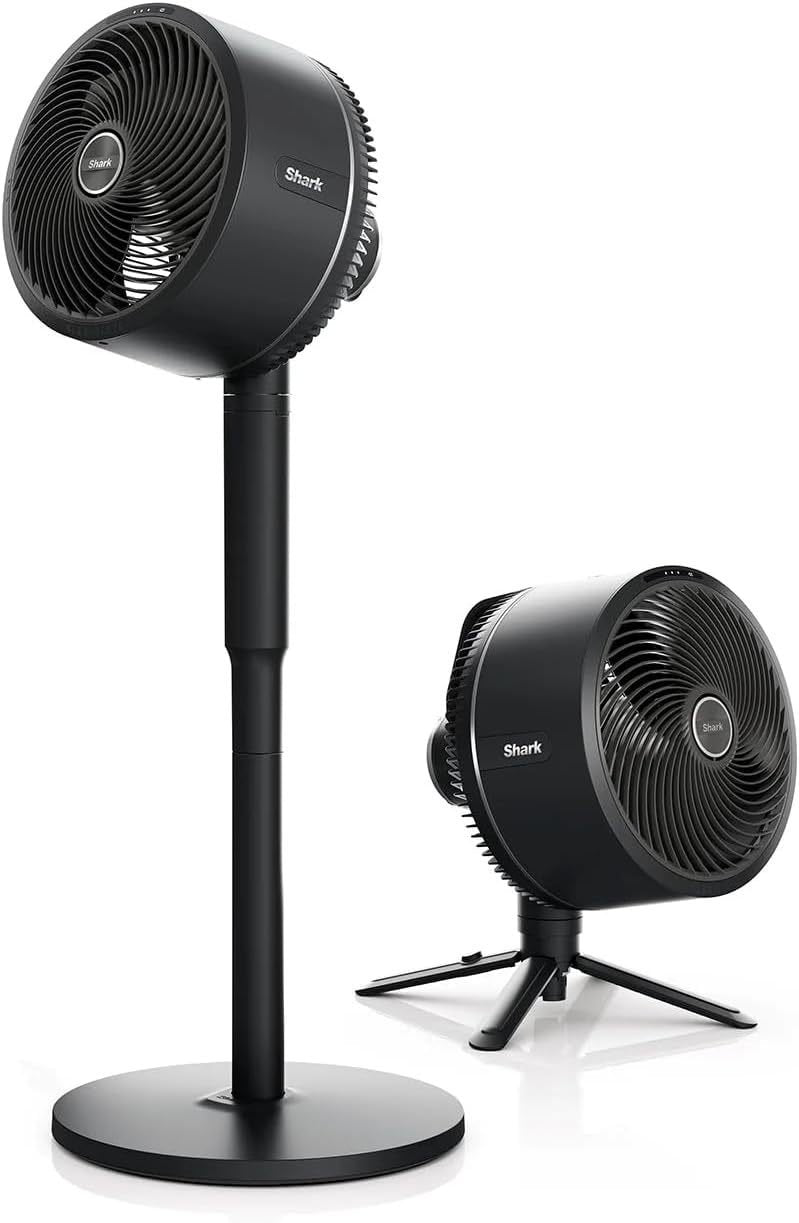 Shark FlexBreeze Ventilador 2 en 1 de alta velocidad – Híbrido con cable/inalámbrico, interior/exterior, mando a distancia, inclinación regulable,…