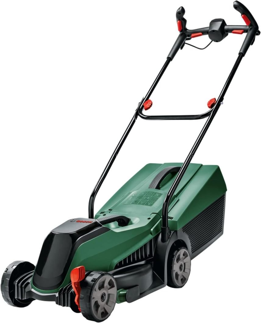 Bosch CityMower 18V-32-300 Cortacésped inalámbrico – 18 V, batería 4,0 Ah, anchura de corte 32 cm, hasta 300 m², caja de cartón