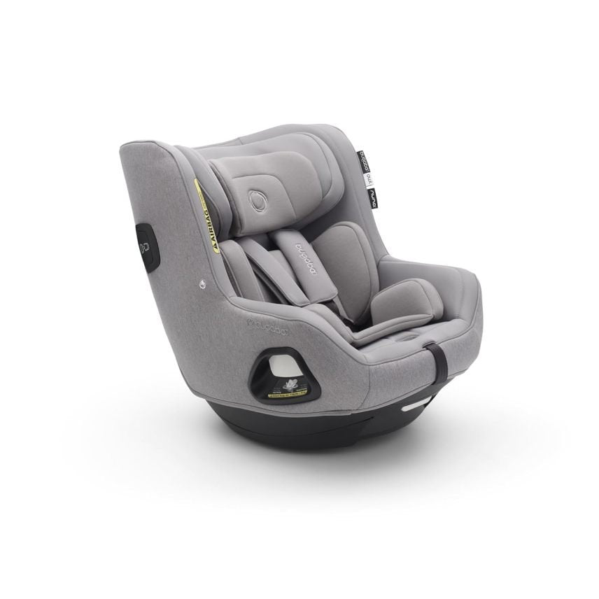 Bugaboo Owl by Nuna Silla de coche ISOFIX giratoria 360° – Desde el nacimiento hasta 4 años, 0–18 kg, grupo 0+/1, carcasa reforzada, protección…