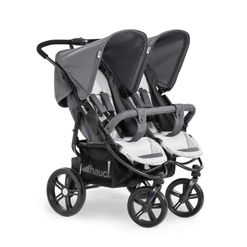 Hauck Roadster Duo SLX Cochecito doble – Grey/Silver