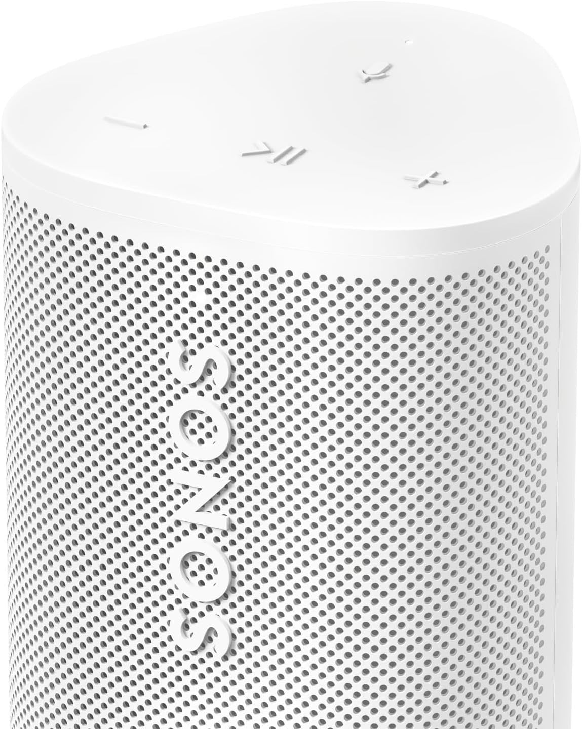 Sonos Roam 2 – Altavoz ligero, portátil e impermeable con Bluetooth, Wi-Fi, al menos 10 h de autonomía y control por voz, interior/exterior, blanco