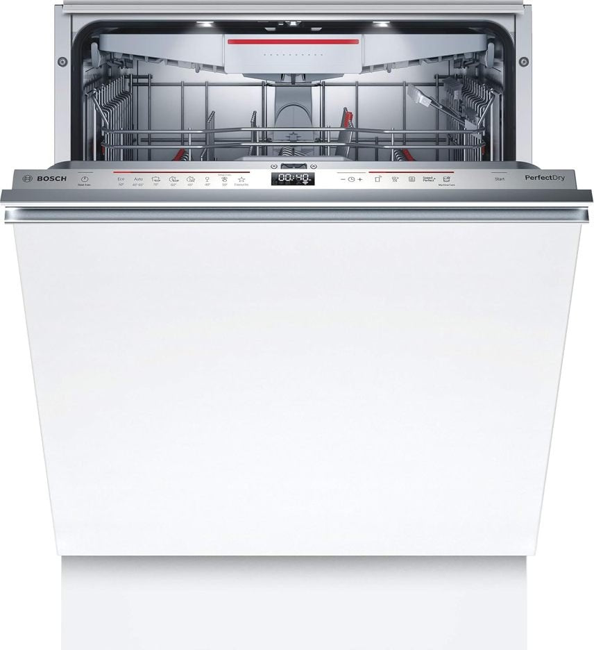 Bosch SMV6ZCX49E Serie 6 Lavavajillas totalmente integrable – Cajón para cubiertos, programa Silence, PerfectDry con zeolita